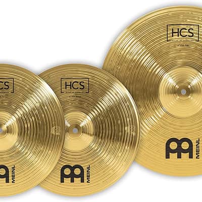 MEINL HCS1418  Set Hi-hat 14", Crash 18" - SET DI PIATTI PER BATTERIA image 2