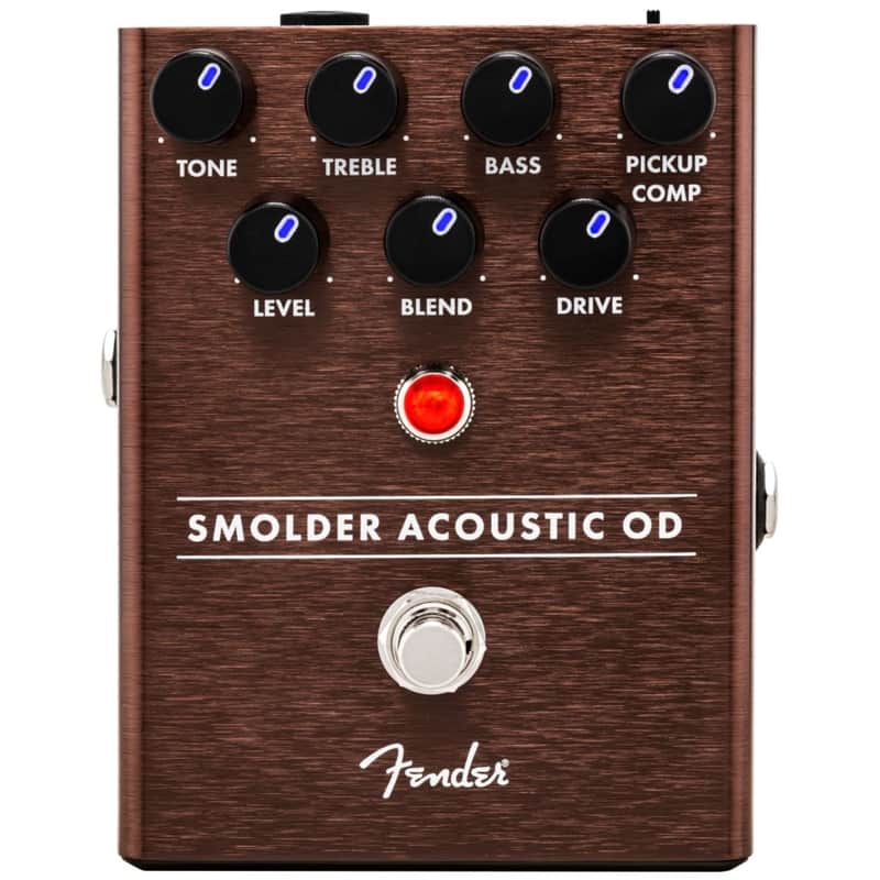 Fender Smolder® Acoustic Overdrive Effects Pedal, 0234550000 image 1