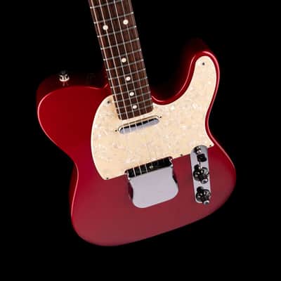 Pre-Owned 2000 Fender Muddy Waters Telecaster Candy Apple Red With OHSC image 3