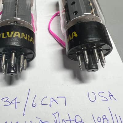 Sylvania 6CA7/EL34  (2) image 2