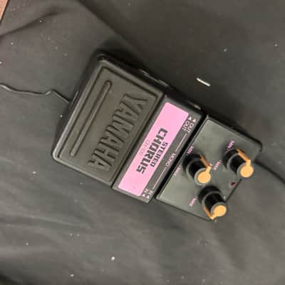 Yamaha CH100 Stereo Analog Chorus Guitar Effects Pedal Vintage Japan Tested image 4