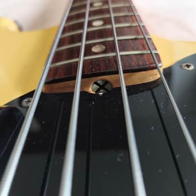 1978 Fender Musicmaster Bass with Original Fibre Hard Shell Case image 9