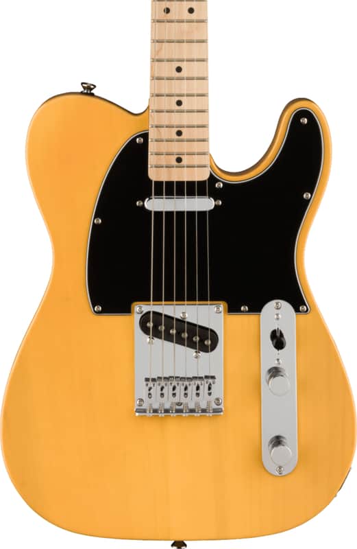 Squier Affinity Series Telecaster Electric Guitar, Laurel Fingerboard, Butterscotch Blonde image 1