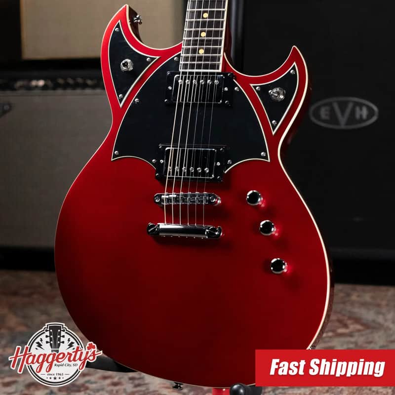 Reverend Reeves Gabrels Spacehawk Electric - Metallic Red image 1