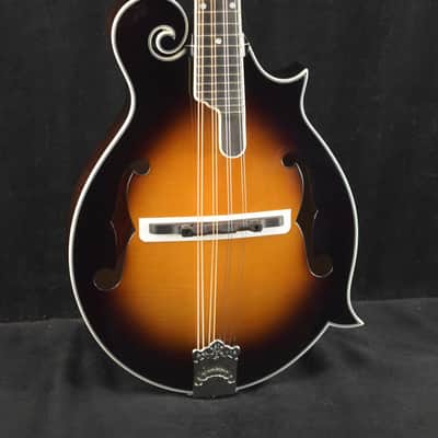 Mint Epiphone IGC F-5G F-Style F-Hole Mandolin Cremona Sunburst w/ Hard Case image 1