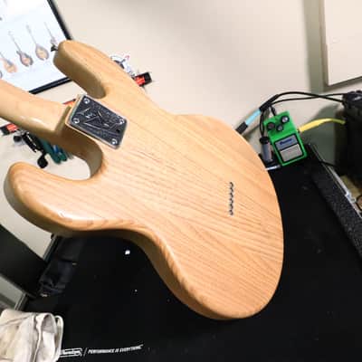 1980's Peavey T-60 Electric Satin Natural Guitar image 19