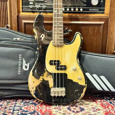 Duesenberg | Alliance Chris Chaney Bass | Distressed Black | 2025 | Relic image 2