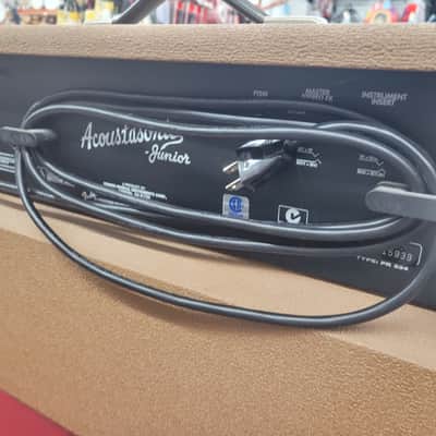 Fender Acoustasonic Junior 2-Channel 2 x 40-Watt 2x8" Acoustic Guitar Amp - Brown image 9