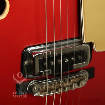 1966 Fender Coronado II Candy Apple Red with CHECKERBOARD BINDING!!! image 5