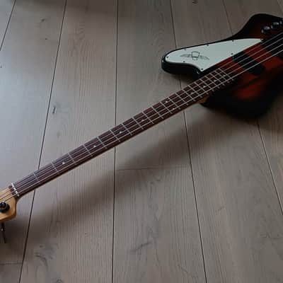 OX Bird Fenderbird  Bass, Gibson TB USA pickups, John Entwistle,2010s - Redburst image 5
