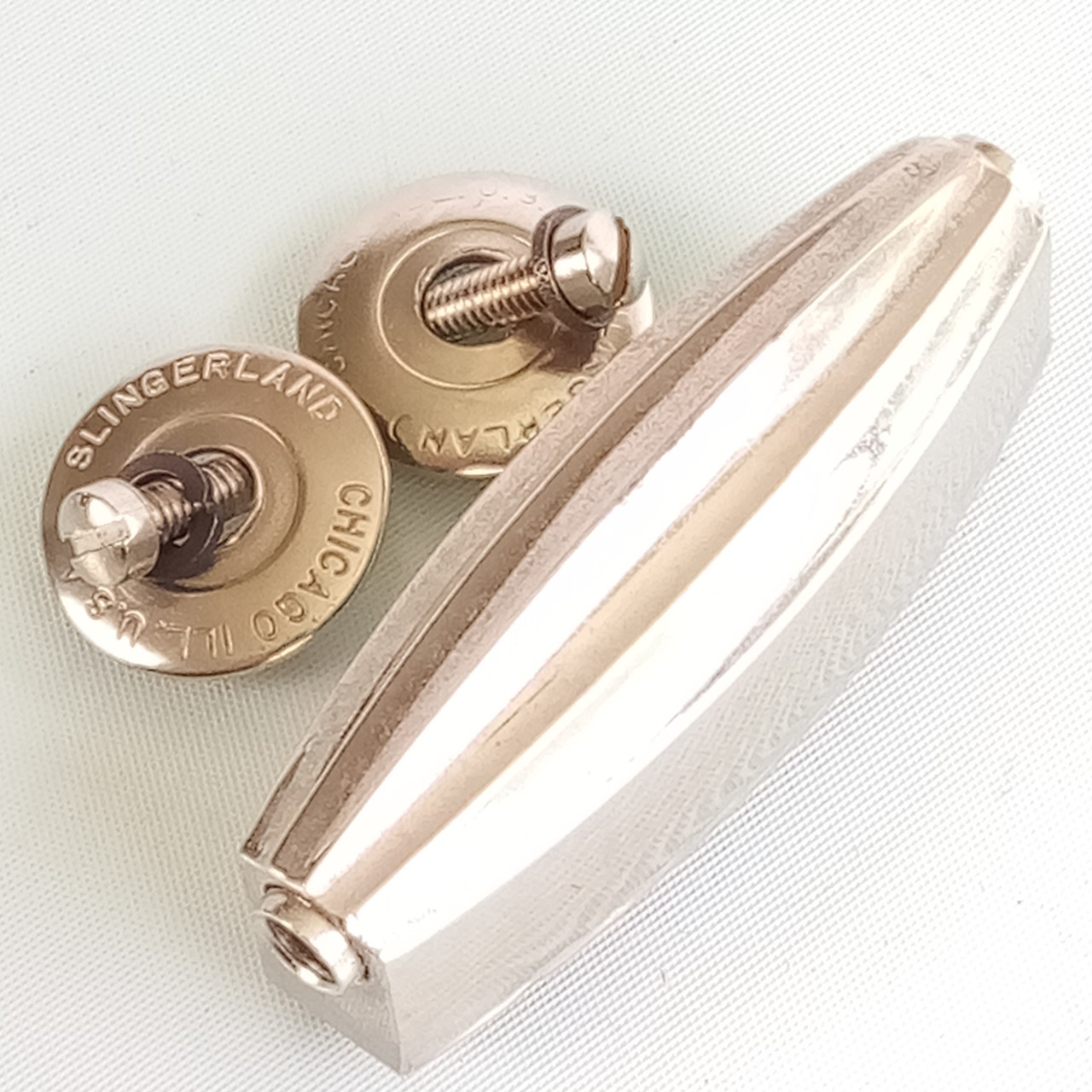 Slingerland 1+Cigar Snare Drum Lug Nickel Vintage50s Streamline Radio King CLEAN — main photograph