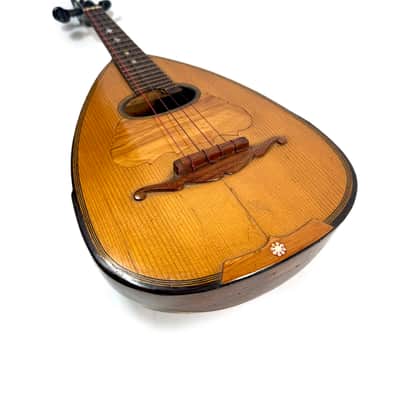 Brescia Mandolin “Estudiantina G. Colombo” Label 1890s / 1900s image 13