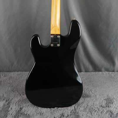 Heart Man Suzuki Precision/Musicmaster Style Bass 1970s - Black image 3