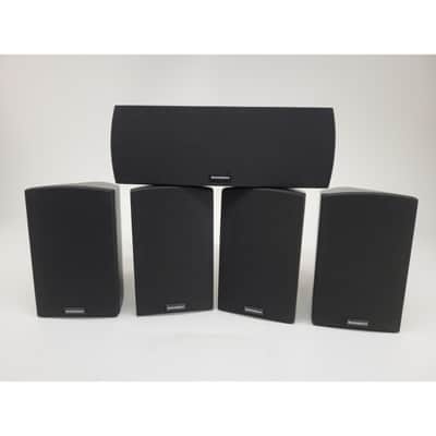 Martin Logan MLT 2 Satellite Home Theater Speaker System Set - Black - Tested image 1