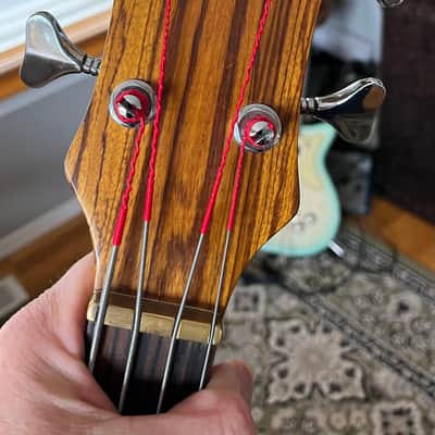 1978 Alembic Series 1 Long Scale Bass signed by Stanley Clarke, w/ original build sheet -folder-case image 10