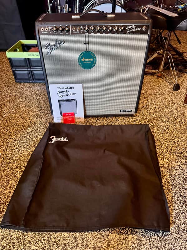 Fender Tone Master Super Reverb 2-Channel 45-Watt 4x10" Digital Guitar Combo 2021 - Present - Black image 1