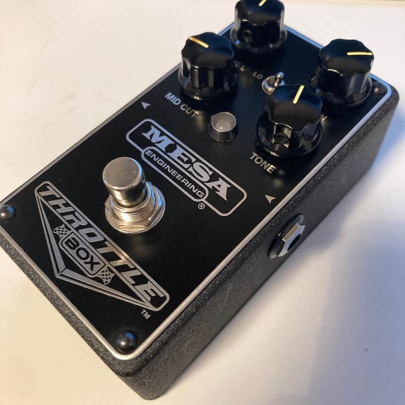 Mesa Boogie Throttle Box Overdrive Pedal 2010s - Black image 1