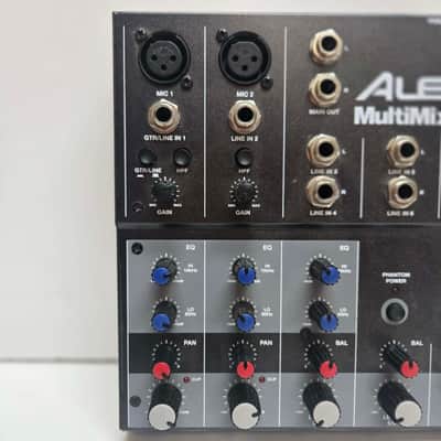 Alesis MultiMix 6 USB 6-Channel Mixer 2010s - Black image 3