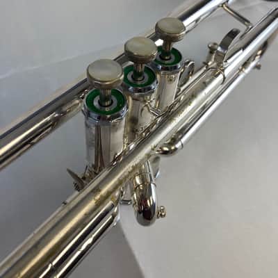 Getzen Capri Bb Trumpet – Silver Plated – Vintage Intermediate Model – 1965–66 – w/ Case SM#3578 image 7