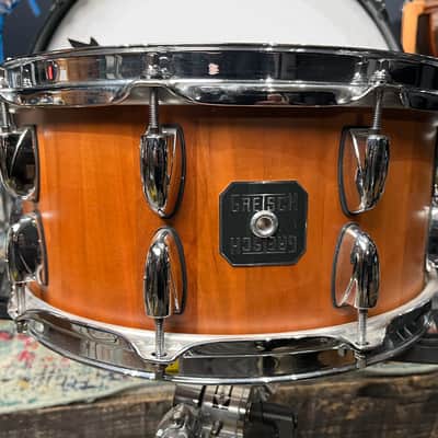 Gretsch - Mark Schulman Collection 6.5x14" Cherry Stave Shell Snare Drum image 5