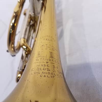 F.E. Olds "The Olds Standard" Cornet 1939 - Large Shank image 2