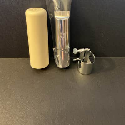 Yanagisawa Metal No. 6 Bb Tenor Saxophone Mouthpiece Y27056 - Silver Plate image 1