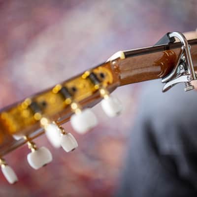 Shubb Standard Capo C2 – Polished Nickel for Nylon String Guitar image 4