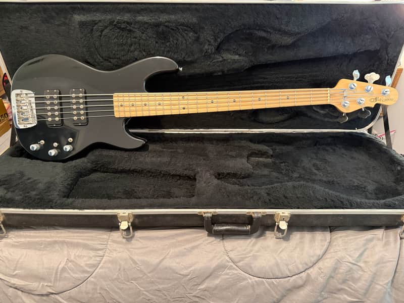 1997 G&L L2500, USA, Black OHSC image 1
