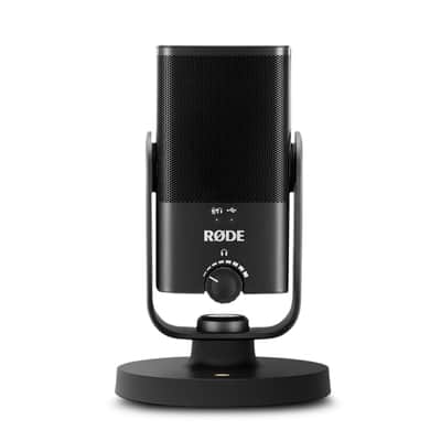 RØDE NT-USB Mini Versatile Studio-quality Condenser USB Microphone with Free Software for Podcasting, Streaming, Gaming, Music Production, Vocal and Instrument Recording,Black image 6