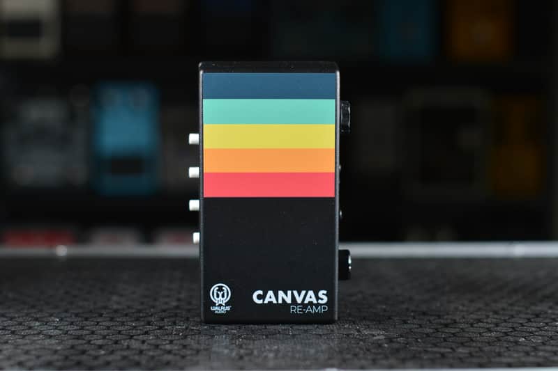 Walrus Audio Canvas Passive Re-Amp Unit 2023 - Present - Black w/ Rainbow Graphic image 1