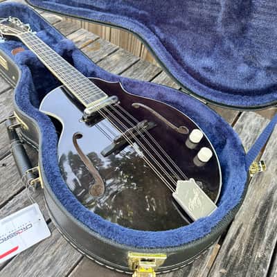 Franzke K-5E - Electric Black top Mandolin 2020 image 12