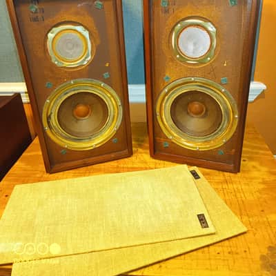 Pair Vintage KLH Model Six 6 Speakers Early Production | Reverb