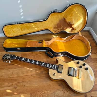 Ibanez Lawsuit Les Paul Electric Guitar 1977 - Natural Flame image 1