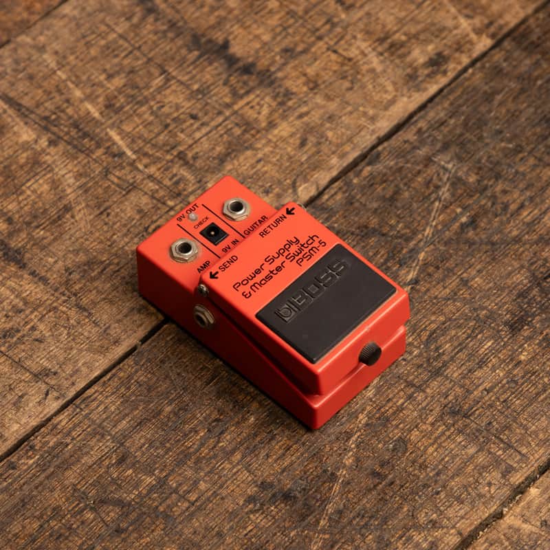 Boss PSM-5 Power Supply & Master Switch (Red Label) 1991 - 1999 - Red image 1