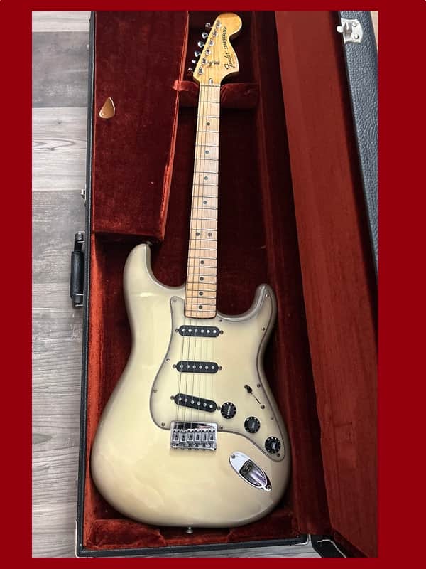 1979 Fender Stratocaster Hardtail Antigua Burst image 1