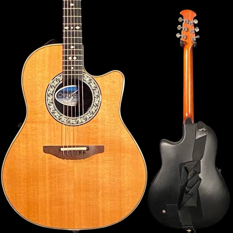 Ovation 1862 Custom Balladeer Acoustic-Electric Guitar w/ Case USA - Used image 1