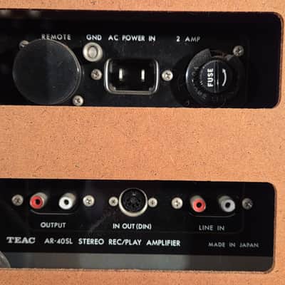 Vintage 1960s TEAC A-4010 1/4" 2-Track Stereo Reel-To-Reel Tape Deck w/ Plastic Cover & Extra Scotch Reel image 17