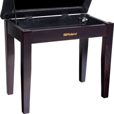 Roland RPB-100RW Piano Bench, Rosewood, w/storage image 2