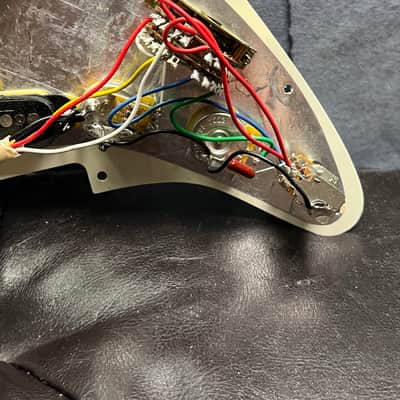 Fender Player Plus Loaded Pickguard with Noiseless Pickups (Left-Handed Pickguard) image 3