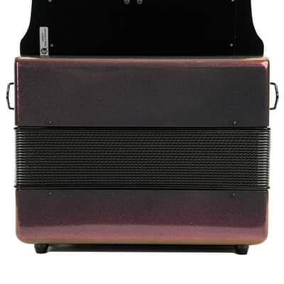 Hohner Corona II MIG - Next Generation Diatonic Accordion FBbEb Red to Gold image 3