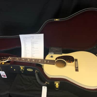 2016 Martin Custom Shop -Sloped Shoulder Dreadnought - Antique White Gloss image 2