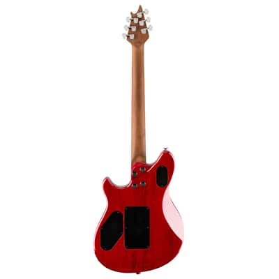 Used EVH Wolfgang WG Standard QM Electric Guitar - Wine Red w/Baked Maple FB image 8