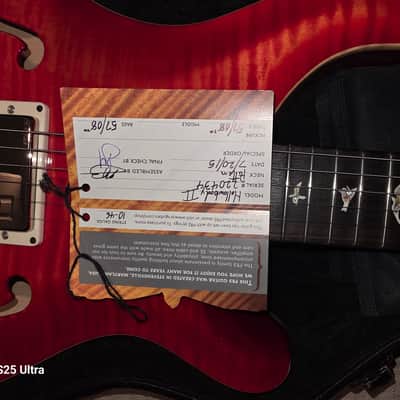 PRS Hollowbody II Piezo 1999 - 2020 - Blood Orange image 1