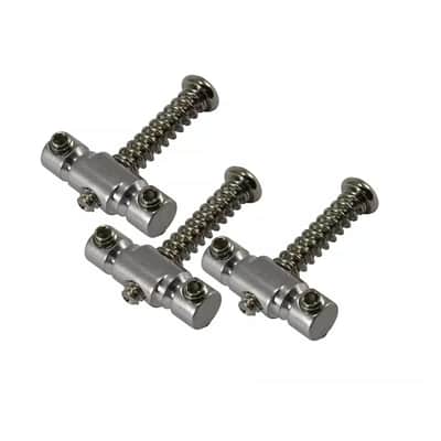 Compensated Telecaster Saddle - Aluminum - 1/4" Offset Barrel - Set of 3 image 1
