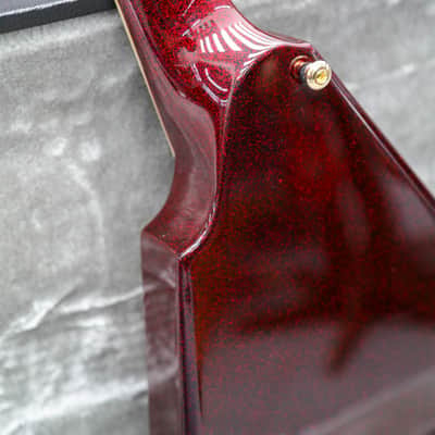 ESP LTD KH-V Red Sparkle Kirk Hammett Signature image 8