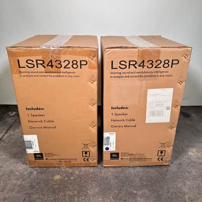 (New Old Stock) JBL LSR4328P 2-Way 8" Bi-Amplified Studio Monitor (Pair)