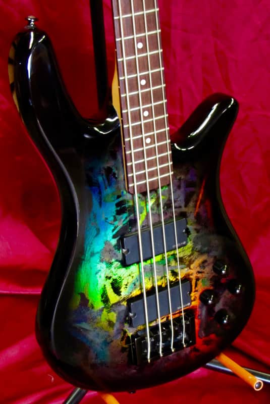 Spector Legend 4 Holoflash (holographic finish) 4 String Bass | Reverb