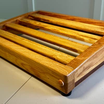 Handcrafted 16"x12" Oak Pedal Board image 13