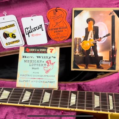 Gibson Gibson Custom Shop Billy Gibbons "Pinstripe" '57 Les Paul (VOS) 2013 - Beautiful image 10