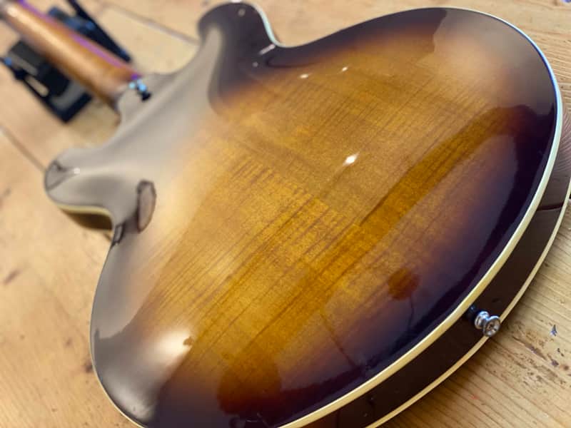 Greco Rare Vintage SA900 Semi-Acoustic 1978 Figured Tobacco